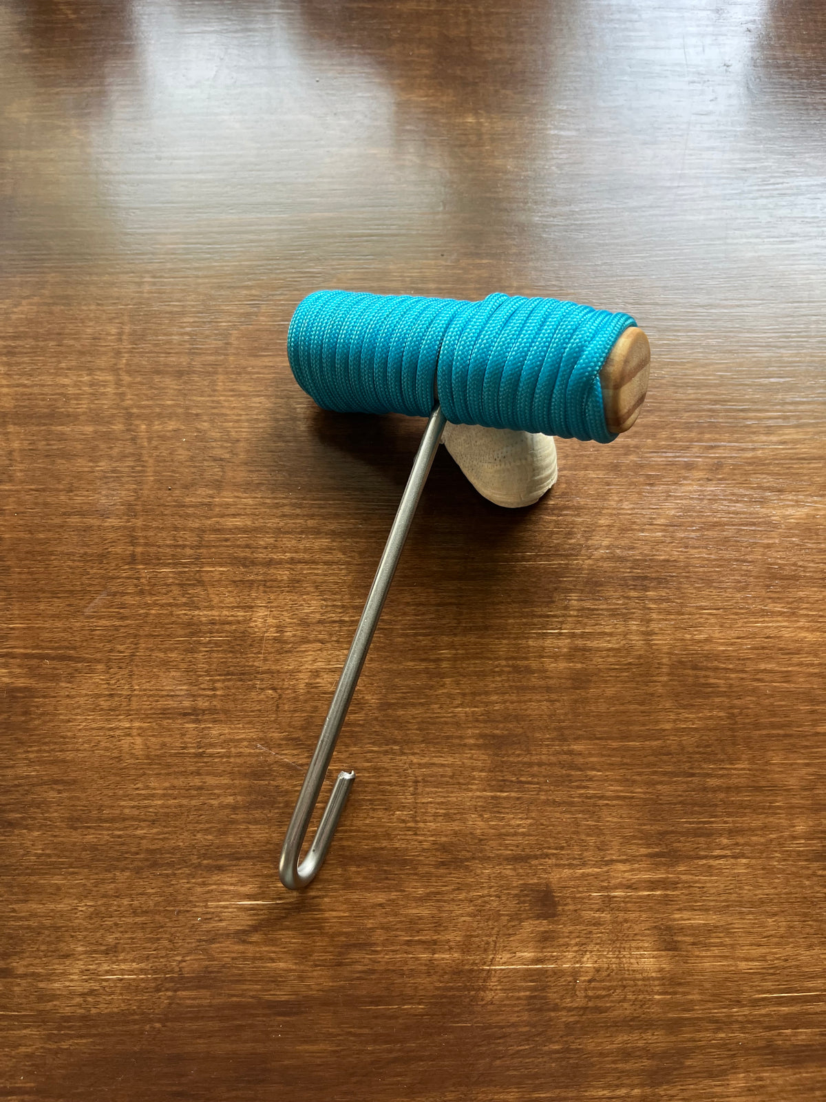 Blue T-Handle Stainless Steel Dehooker