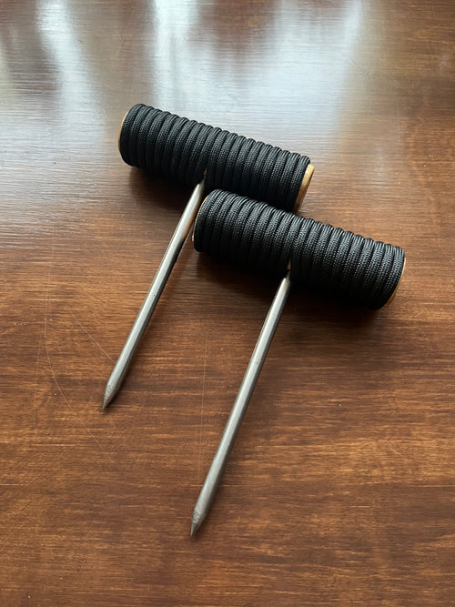 Black T-Handle Stainless Tuna Spike