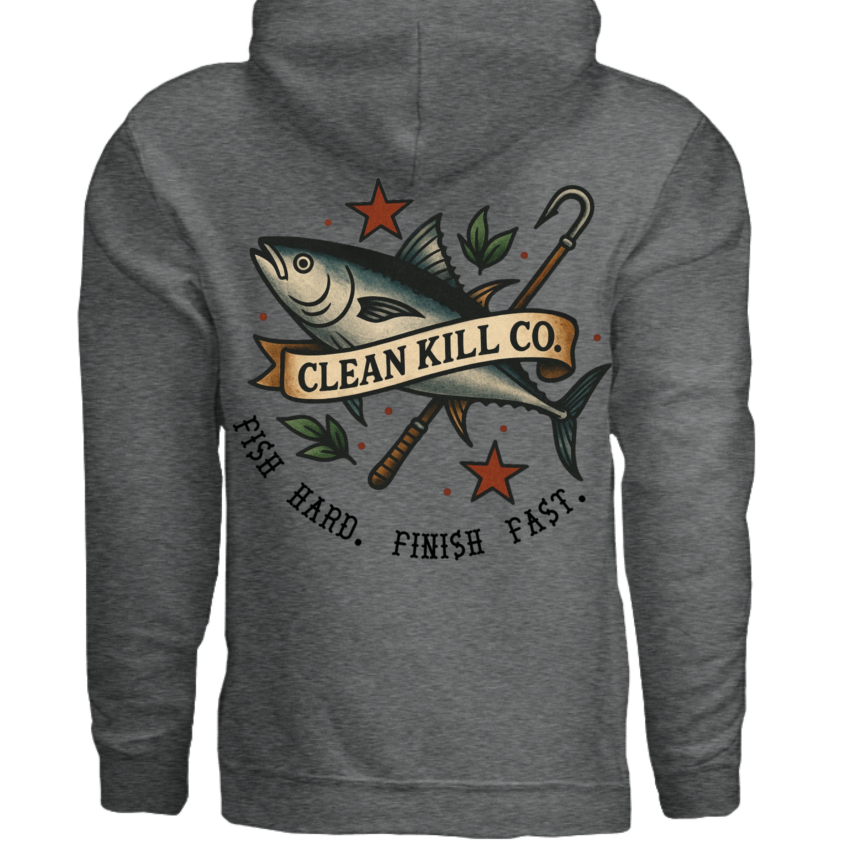 Charcoal Heather - BACK