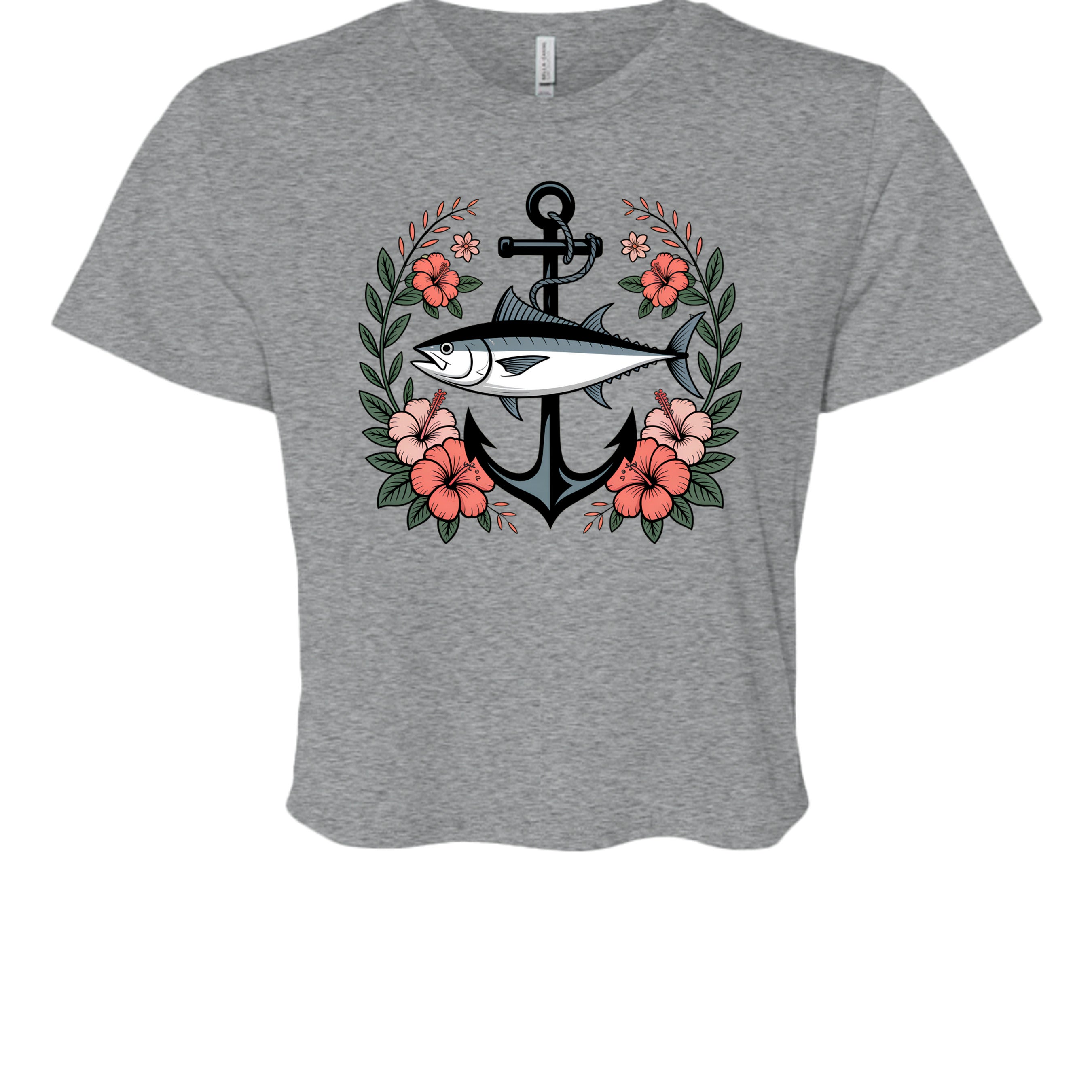 Athletic Heather - B8882 - FRONT