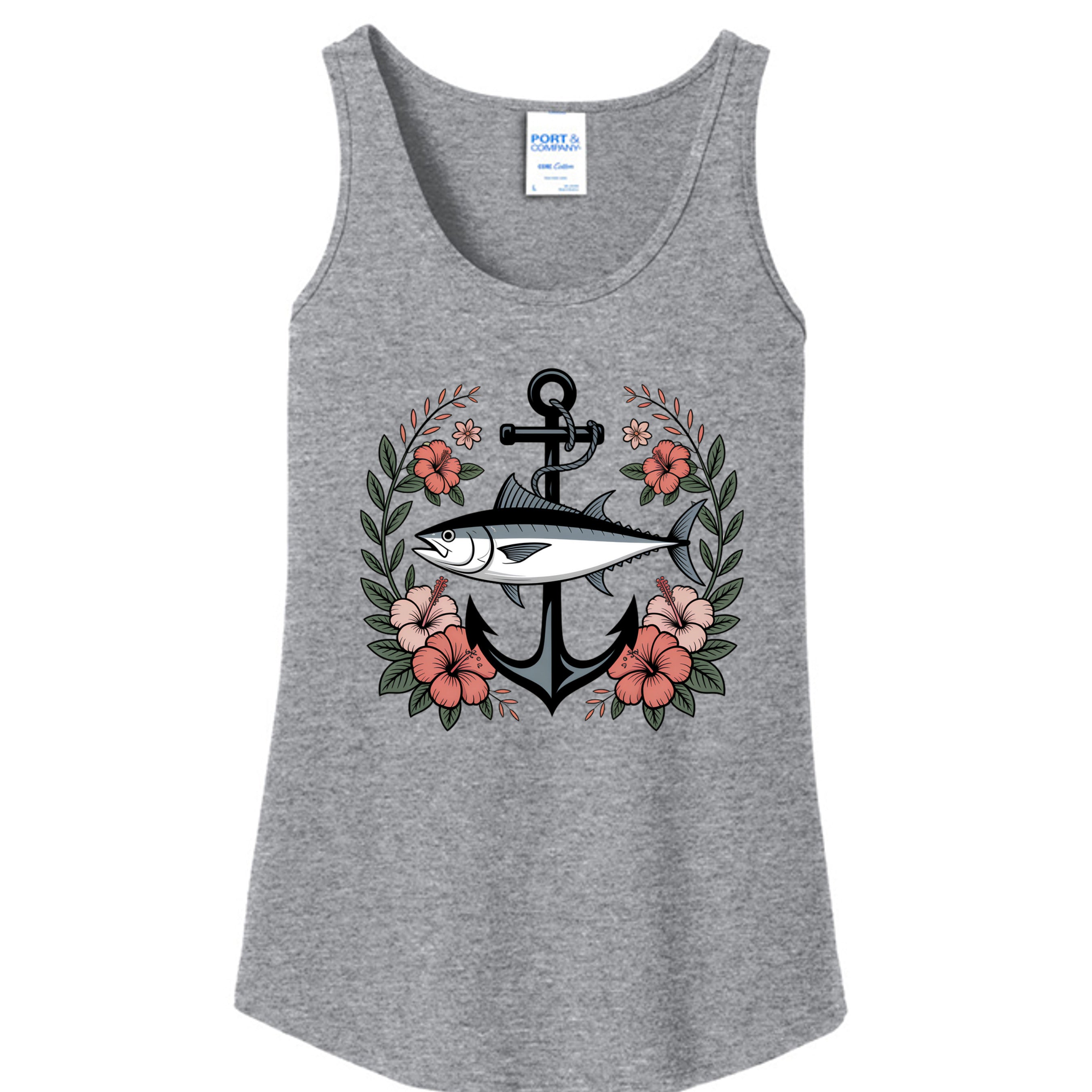 Athletic Heather - LPC54TT - FRONT